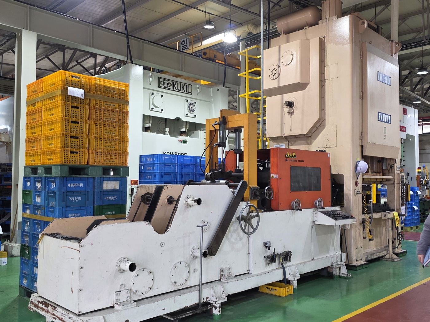 한얼너클프레스 ,A&P 크레들레벨라 HNKJ-400W